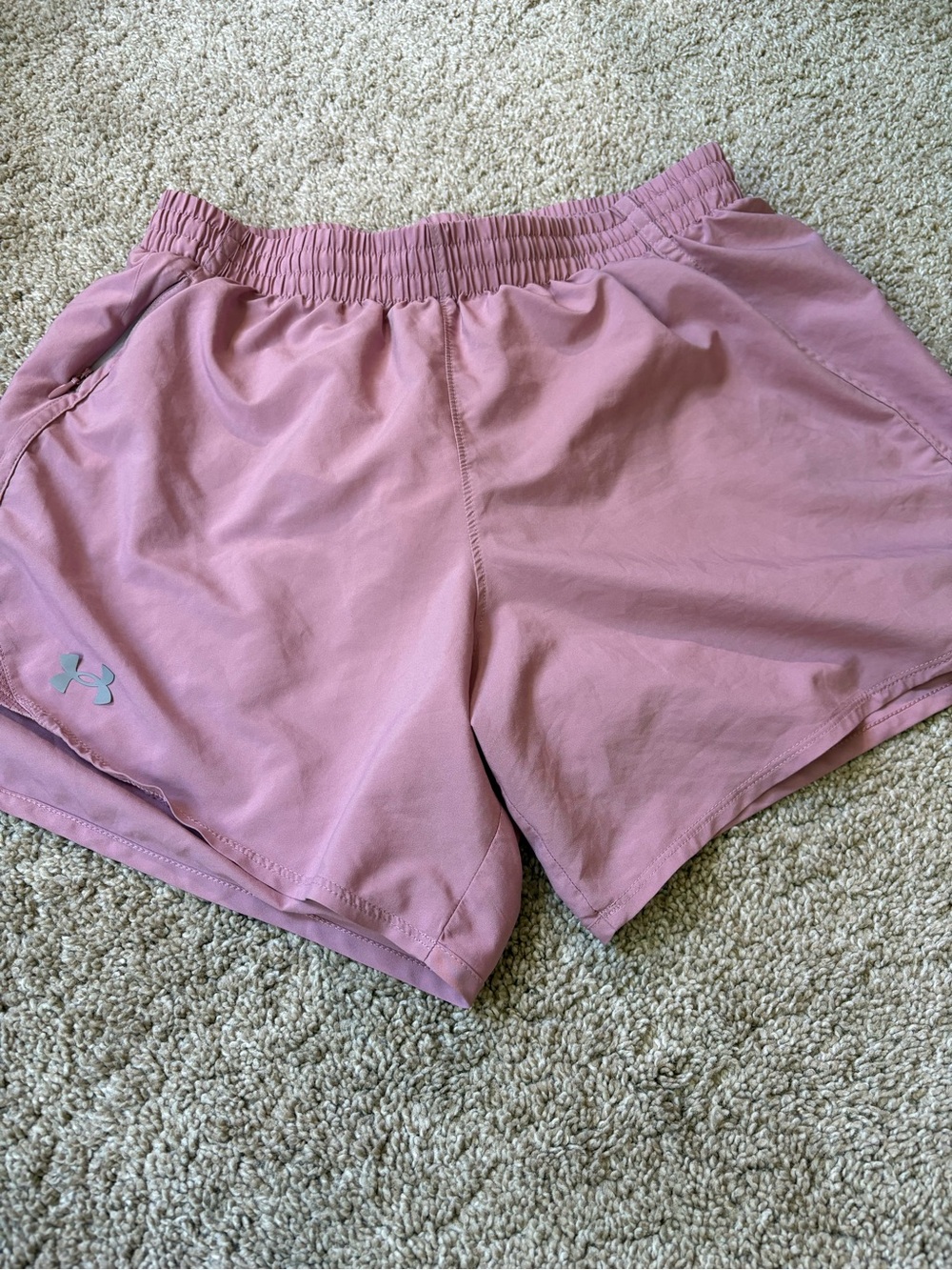 Under Armour Women's Dusty Rose Running Shorts